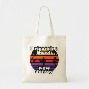 Tote Bag Vintage Brigantine Beach New Jersey