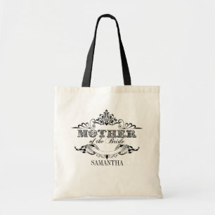 Tote Bag Vintage cadre mère de la fête de la mariée