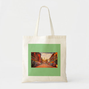 Tote Bag Vintage Church Street, Burlington, VT