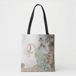 Tote Bag Vintage Conte de Fées, Princesse Minette, Kay Niel