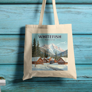 Tote Bag Vintage de corégone Montana