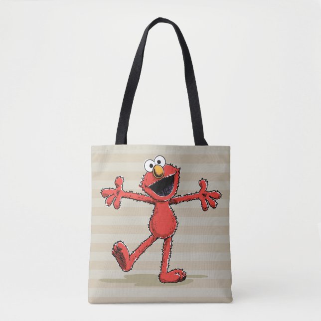 Tote Bag Vintage Elmo (Devant)