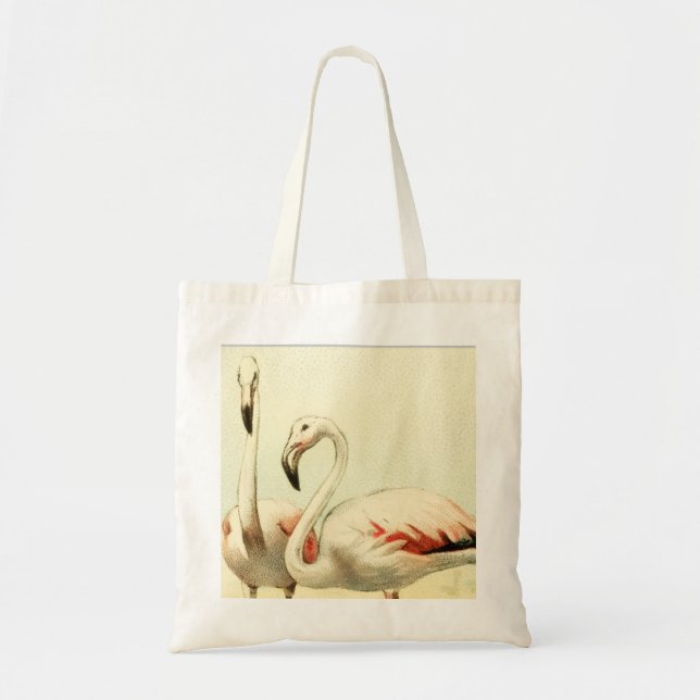 Tote Bag Vintage Flamingo (Devant)