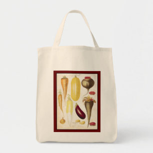 Tote Bag Vintage Garden Légumes Cuisine Art Shopping