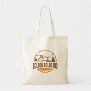 Tote Bag Vintage Golden, Colorado Mountain Randonnée Souve