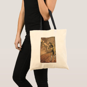 Tote Bag Vintage Gulliver's Travels by Arthur Rackham