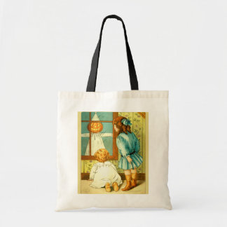 Tote Bag Vintage Halloween Trick ou traitement