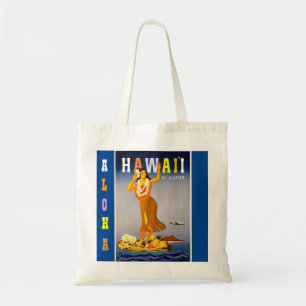 Tote Bag Vintage Hawaii