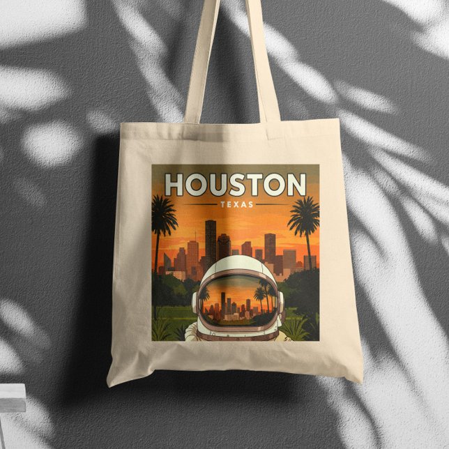 Tote Bag Vintage Houston Texas (Créateur téléchargé)