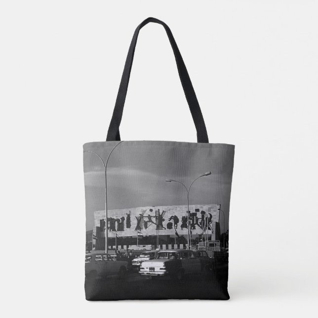 Tote Bag Vintage Irak Bagdad tahrir carré 1970 (Dos)