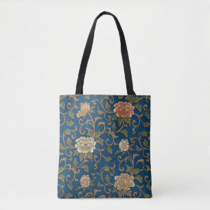 Tote Bag Vintage Japon Chrysanthemum