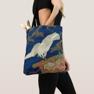 Tote Bag Vintage japonais Art White Hawk G.A. Audsley