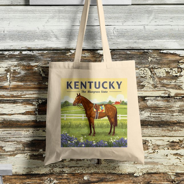 Tote Bag Vintage Kentucky (Créateur téléchargé)
