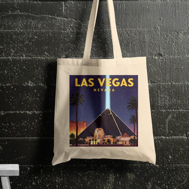 Tote Bag Vintage Las Vegas Nevada (Créateur téléchargé)