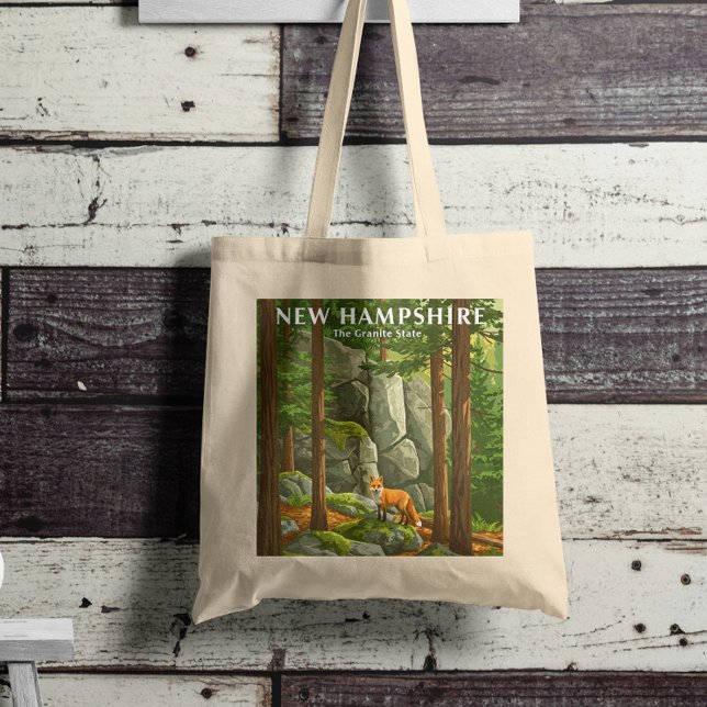Tote Bag Vintage New Hampshire (Créateur téléchargé)