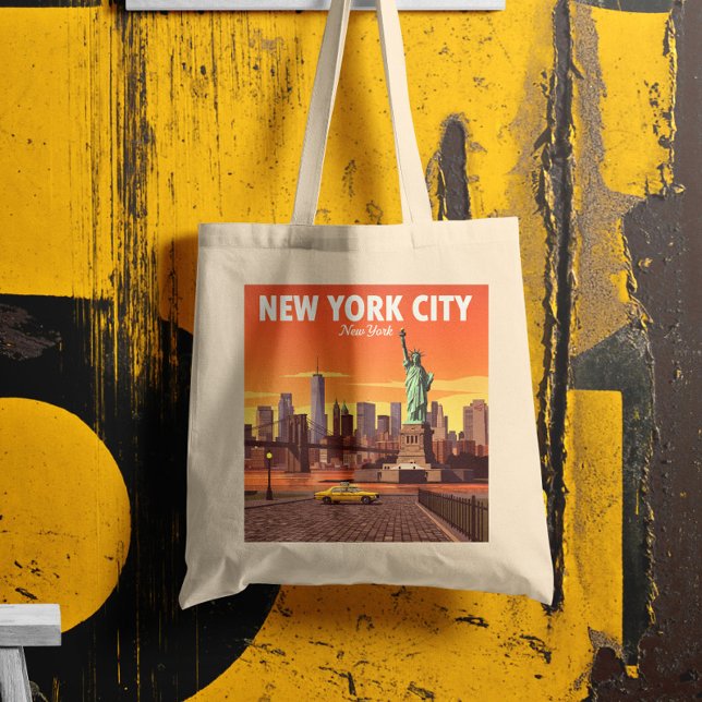 Tote Bag Vintage New York (Créateur téléchargé)