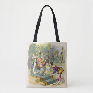 Tote Bag Vintage Old King Cole Comptine Poème Chanson