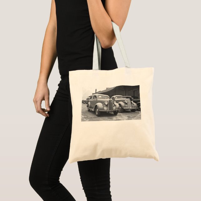 Tote Bag Vintage Packards Classic Cars Retro Cool (Devant (produit))
