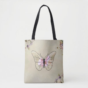 Tote Bag Vintage papillon