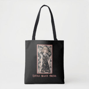 Tote Bag Vintage petit habit noir LBD de l'amant