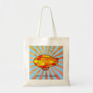 Tote Bag Vintage Print Blimon Ballon Sunny Sky