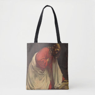 Tote Bag Vintage Religion Jésus-Christ Jardin de Gethsémani
