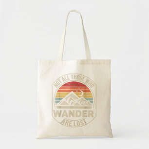 Tote Bag Vintage Retro Tous Ceux Qui Se Promènent Ne Sont P