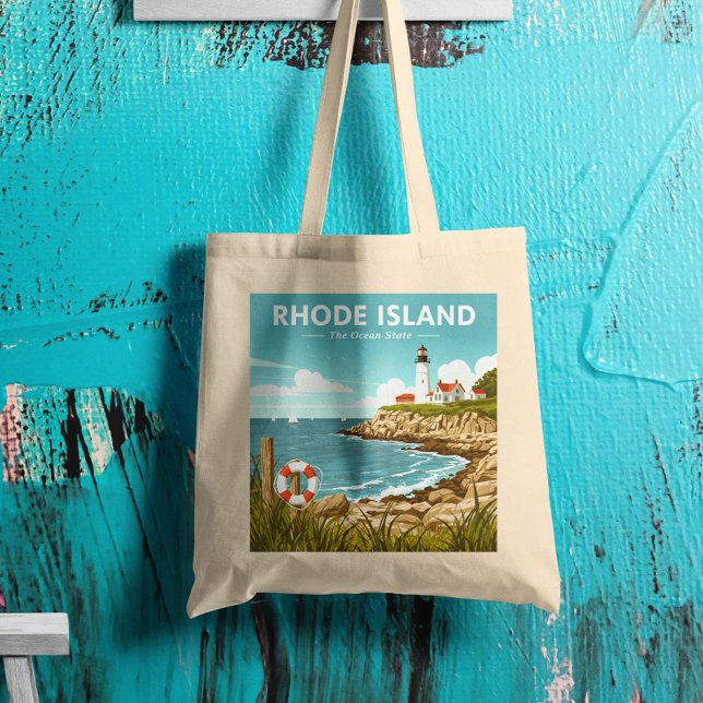 Tote Bag Vintage Rhode (Créateur téléchargé)
