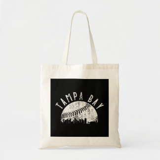 Tote Bag Vintage Tampa Bay Floride Skyline Appareils