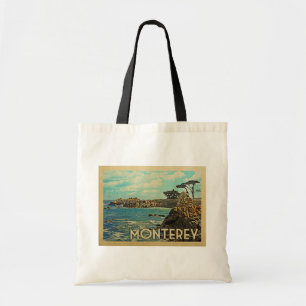 Tote Bag Vintage voyage de Monterey la Californie