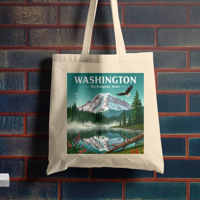 Tote Bag Vintage Washington (Créateur téléchargé)