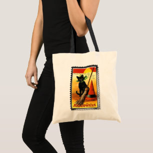 Tote Bag Vintages Citrouilles d'Halloween