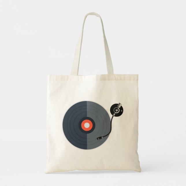 Tote Bag Vinyl Record (Dos)