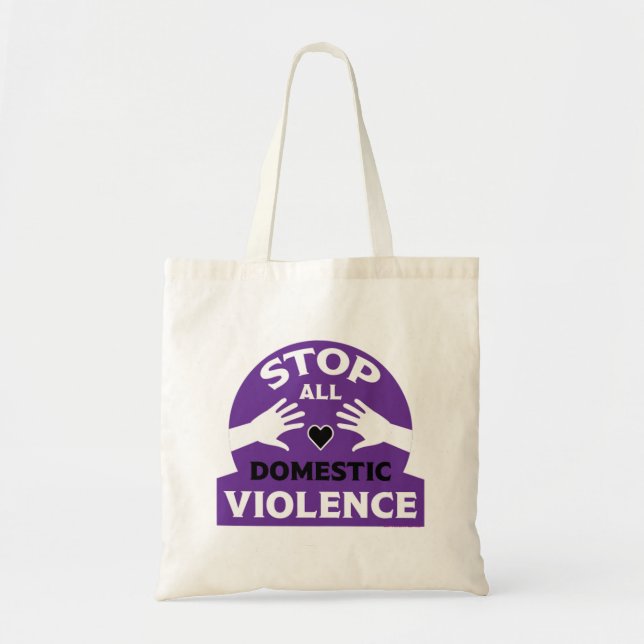 Tote Bag Violence domestique (Devant)