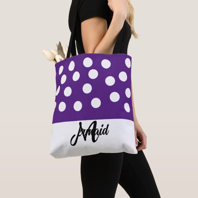 Tote Bag Violet (De près)