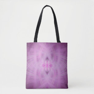 Tote Bag VIOLET - Art fractal -