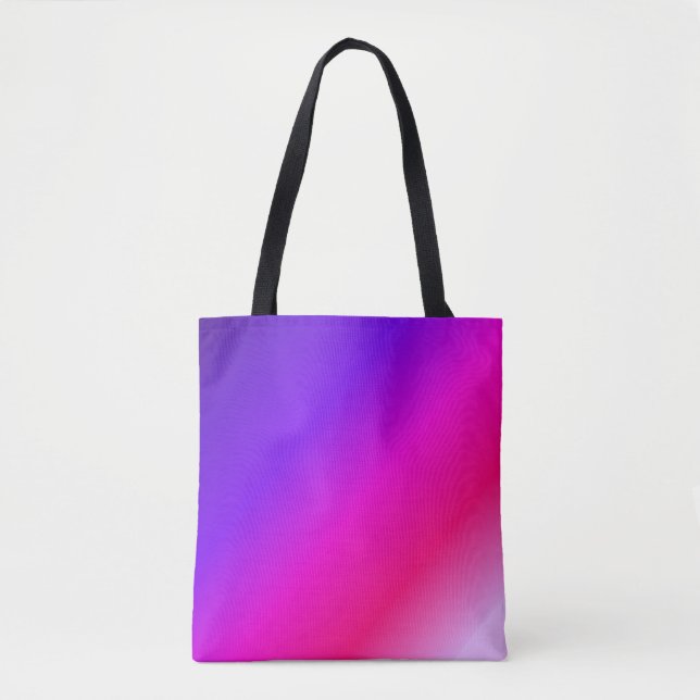 Tote Bag Violet et Rose Mixtes (Devant)