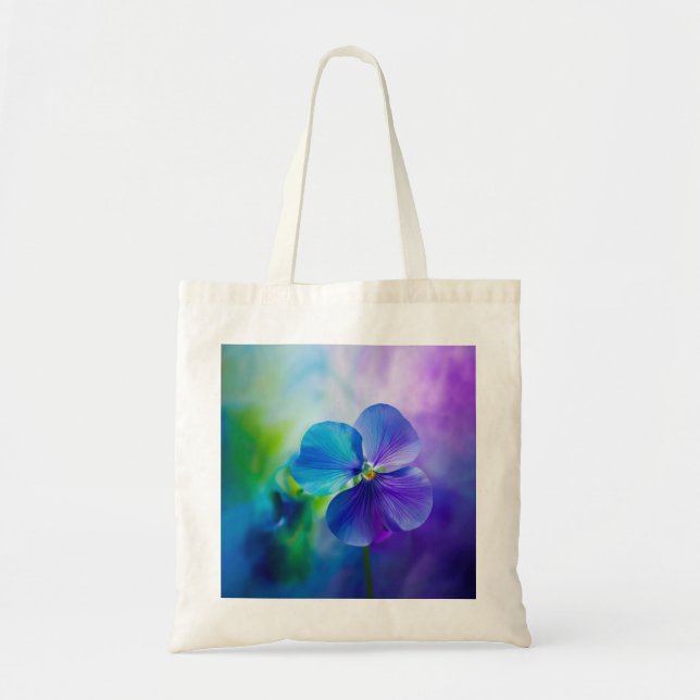 Tote Bag Violets colorés (Devant)