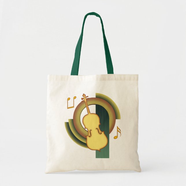 Tote Bag Violoncelle Deco 1 (Devant)