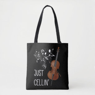 Tote Bag Violoncello Humour Cellist à cordes violoncelle