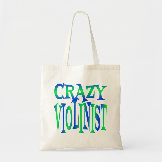 Tote Bag Violoniste fou (Devant)