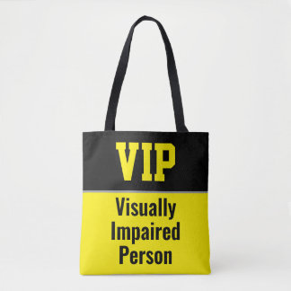 Tote Bag VIP - Visually Impaired Person