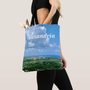 Tote Bag Virgin Islands St. Croix Sandy Point Personnaliser