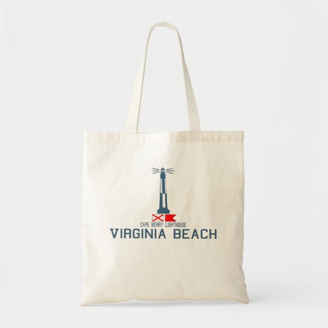 Tote Bag Virginia Beach. (Devant)