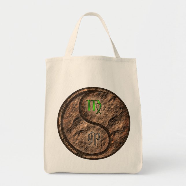 Tote Bag Virgo & Earth Rabbit (Devant)