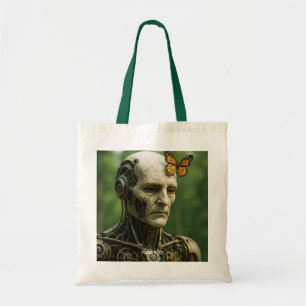Tote Bag Visage de papillon de surréalisme mignon fantastiq