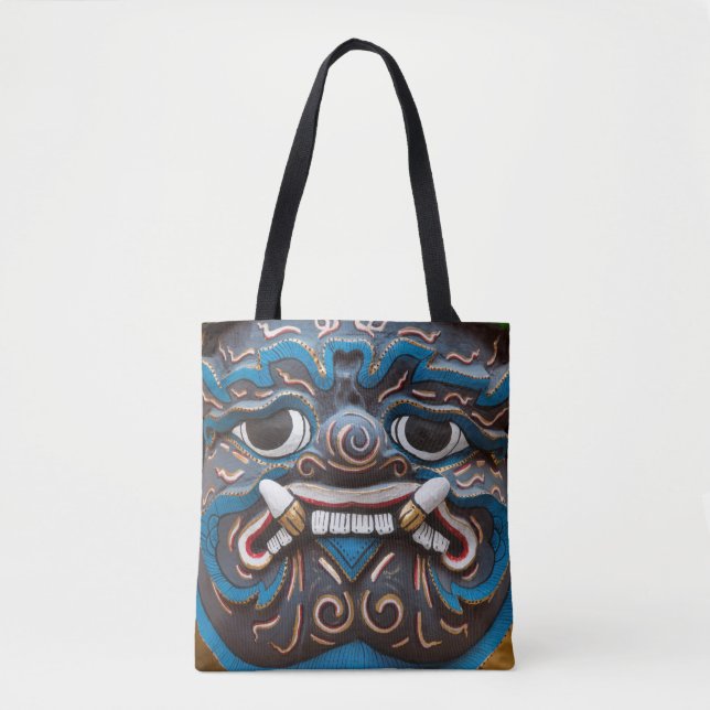 Tote Bag Visage de statue au Grand Palais (Devant)