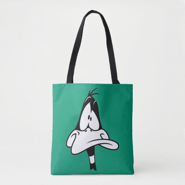 Tote Bag Visage dérouté DAFFY DUCK™ (Devant)