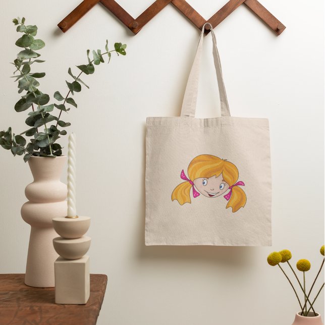 Tote Bag Visage des filles (Créateur téléchargé)