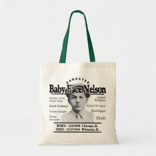 Tote Bag Visage Nelson de bébé de bandit